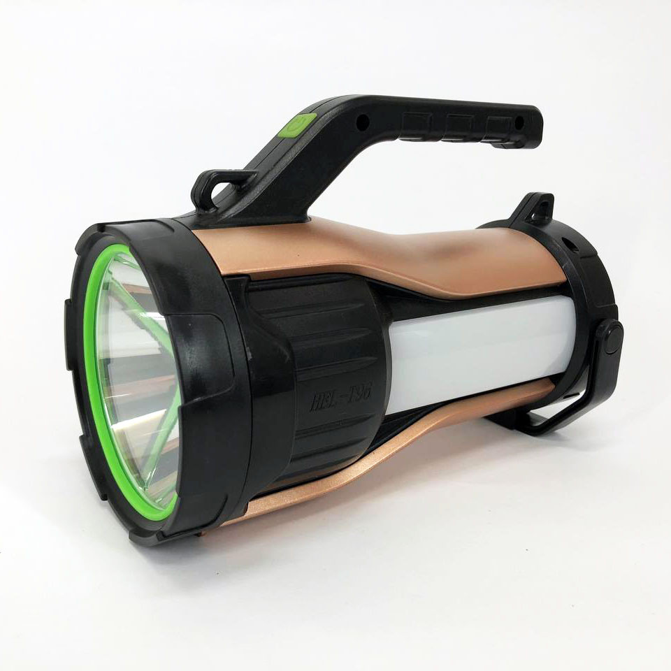 Туристичний кемпінговий ліхтар ручний T96-LED-COB, Ліхтарик лампа для кемпінгу з YI-931 power bank