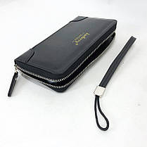 Чоловіча сумка гаманець у подарунок Baellerry leather black, Гаманець AE-149 кишеньковий горизонтальний, фото 4