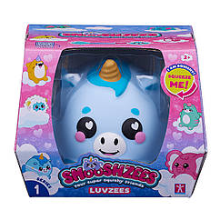 Колекційна іграшка-антистрес Smooshzees серії Luvzees - Єдиноріг Больц 08224