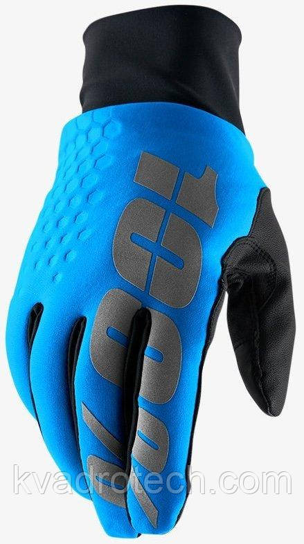 Зимові перчатки 100% BRISKER Hydromatic Glove [Blue], фото 1