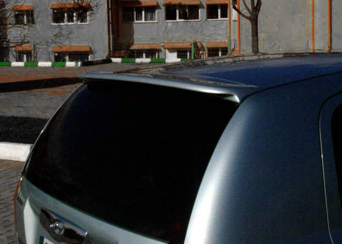 Спойлер на дах Meliset на Hyundai Getz Козирок на скло Хюндай Гетц під фарбування, фото 1