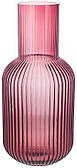 Ваза скляна Ariadne "Bottle" Ø15x34см, темно-рожева