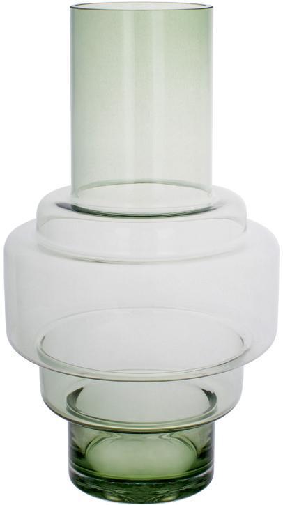 Скляна ваза Ariadne "Tate" Ø20x36см, зелена