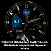 Годинник чоловічий наручний Casio Edifice оригінал сонячна батарея каучуковий ремінець підсвічування Bluetooth ECB-950, фото 4