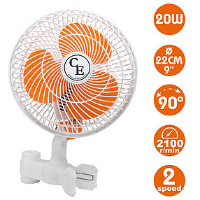 Вентилятор з обертанням CE Oscillating Fan 20w, фото 4