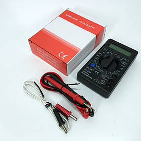 Мультиметр пристрій DT-838, Смарт мультиметр, Тестер напруги цифровий, GC-417 Мультиметр ємність