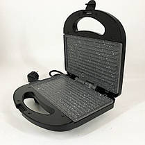 Домашній гриль бутербродниця MAGIO MG-367 780 Вт, Гриль для запікання м'яса, Гриль QN-689 для сендвічів, фото 4