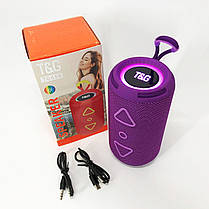 Бездротова колонка TG656, Бездротова колонка з потужним звуком, Гучна CA-884 блютуз колонка, фото 4