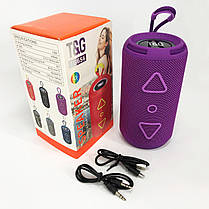 Бездротова колонка TG656, Бездротова колонка з потужним звуком, Гучна CA-884 блютуз колонка, фото 3