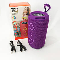 Бездротова колонка TG656, Бездротова колонка з потужним звуком, Гучна CA-884 блютуз колонка, фото 2