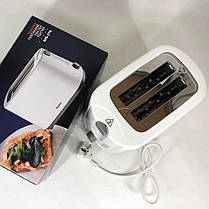 Потужний тостер для дому та кухні MAGIO MG-276, Тостер для кухні побутової, Тостер FL-995 для хліба, фото 2