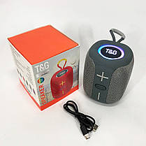 Колонка музична з підсвічуванням bluetooth TG658, Музичні колонки для вулиці, EK-206 Акустичні колонки, фото 5
