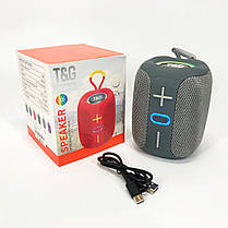 Колонка музична з підсвічуванням bluetooth TG658, Музичні колонки для вулиці, EK-206 Акустичні колонки, фото 2