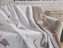 Плед BELIZZA "Pelikan" 200х220см, Євро