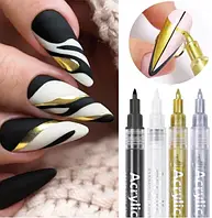 Акриловые маркеры для декора и дизайна ногтей 4шт (AN)26232
