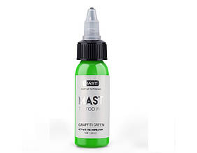 Чорнило для татуювання Mast Tattoo Ink GRAFFITI GREEN, 30 мл