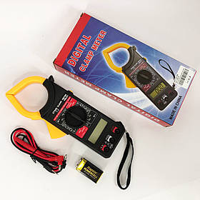 Хороший мультиметр для дому Digital DT-266, Тестер напруги цифровий, Вимірювач частоти GS-111 змінного струму