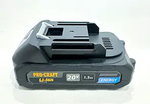 Акумулятор 20V/1.5Ah для мініакумуляторної пили Procraft PKA-44LI