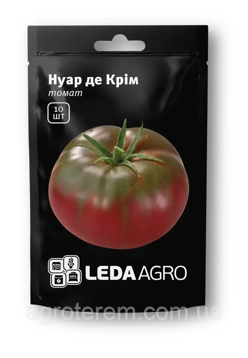 Томат Томат Нуар де Крім, чорний, 10 шт