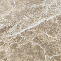 Декоративна ПВХ плита кремовий мармур 600*600*3mm (S) SW-00001619, фото 4