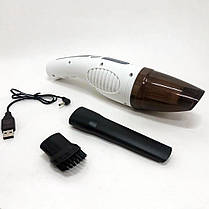Пилосос для машин Car Vacuum Cleaner HY05, Прибирання авто, Надійний ручний пилосос UV-615 для авто, фото 4