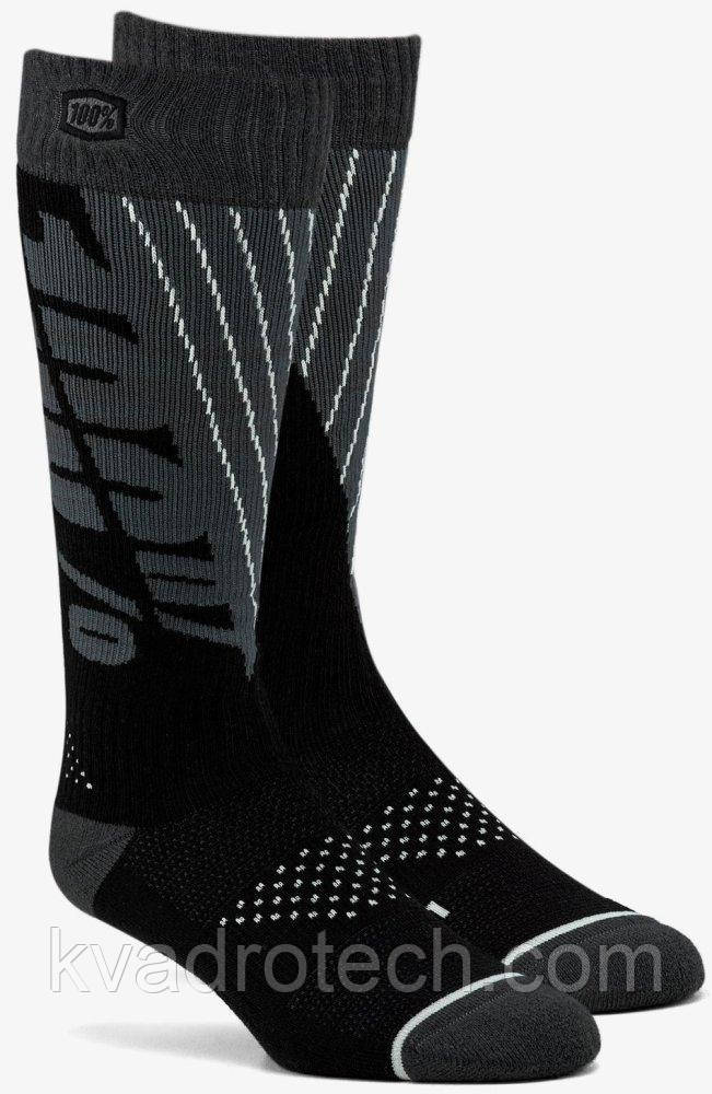 Шкарпетки Ride 100% TORQUE Socks [Grey], фото 1