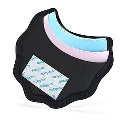 Лактаційні вкладки BabyОno Natural nursing  чорні, 24шт.уп (Бебіоно) 298/02