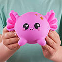 Колекційна іграшка-антистрес Smooshzees серії Luvzees - Аксолотль Джеллі 08230, фото 6