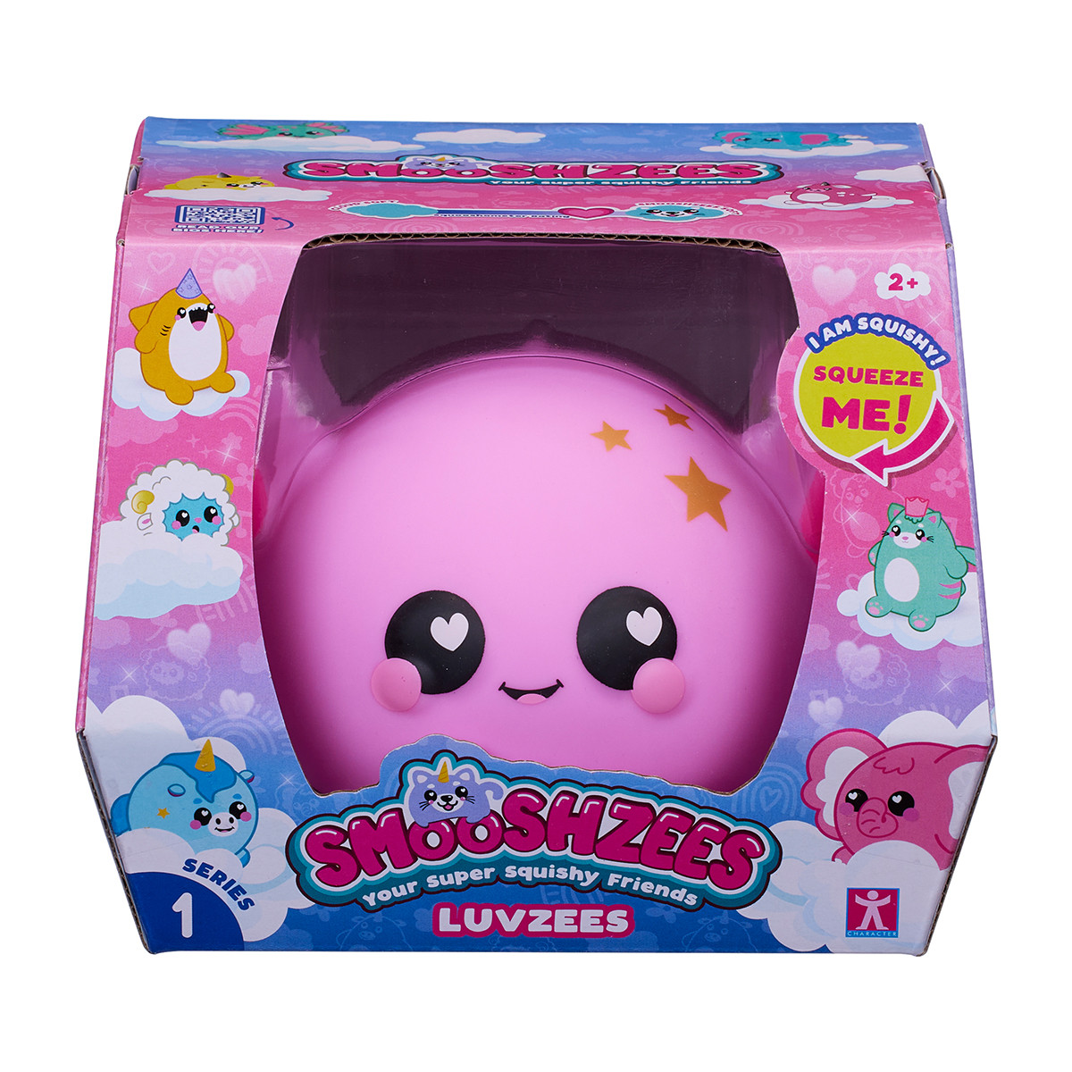 Колекційна іграшка-антистрес Smooshzees серії Luvzees - Аксолотль Джеллі 08230, фото 1