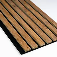 Стінова акустична панель softpaneli 29х280 см, колір горіх пекан