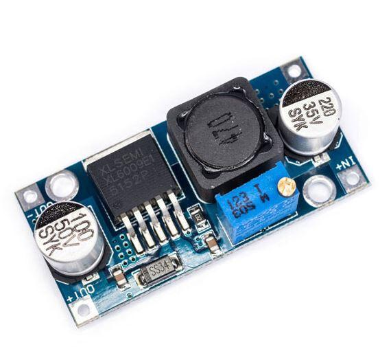Імпульсний підвищувальний DC-DC модуль на мікросхемі XL6009, фото 1