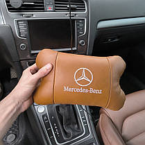 Підголовник для сидіння автомобіля Mercedes-Benz Мерседес, Подушка дорожня TD-493 для шиї, фото 4
