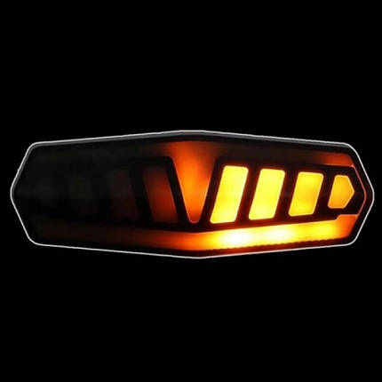 Велофара ліхтар Ліхтар стоп для велосипеда/самоката на акумуляторі FY-1828, Сигнал ZT-747 для велосипеда, фото 1