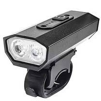 Ліхтар для велосипеда дальнього світла BK-08/01 Pro-2XPE, LED ліхтар на CH-104 кермо велосипеда, фото 5