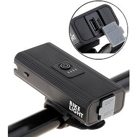 Ліхтар для велосипеда із зарядним пристроєм BK-04Pro 2T6, Велосипедна фара з UH-914 вбудованим акумулятором