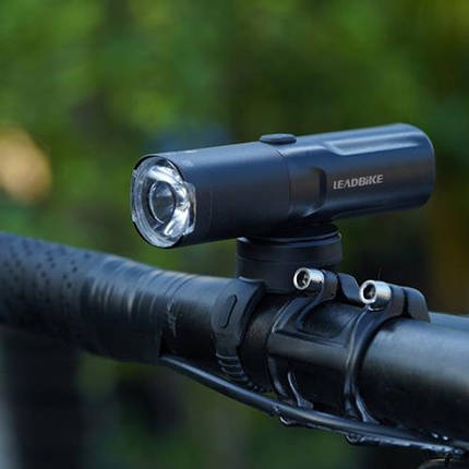 Ліхтар велосипедний на батарейках EADBIKE M03-OSRAM 400LM, Фара JE-387 велосипедна передня, фото 1
