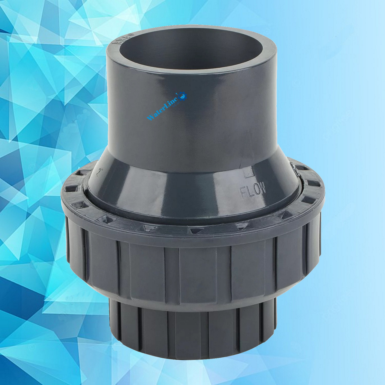 Зворотний клапан пружинний ⌀ 32 мм ПВХ Era клейовий