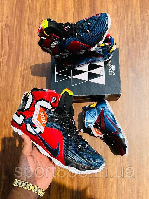 Nike Lebron 12 Elite XII What The Леброн баскетбольні чоловічі кросівки, фото 1