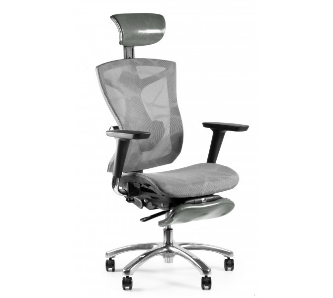 Крісло Barsky Game Mesh Grey GM-02