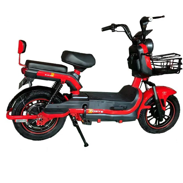 Велоскутер акумуляторний FORTE CR800 Червоний, Макс швидкість 30 км/год, Потужність двигуна 800 Вт
