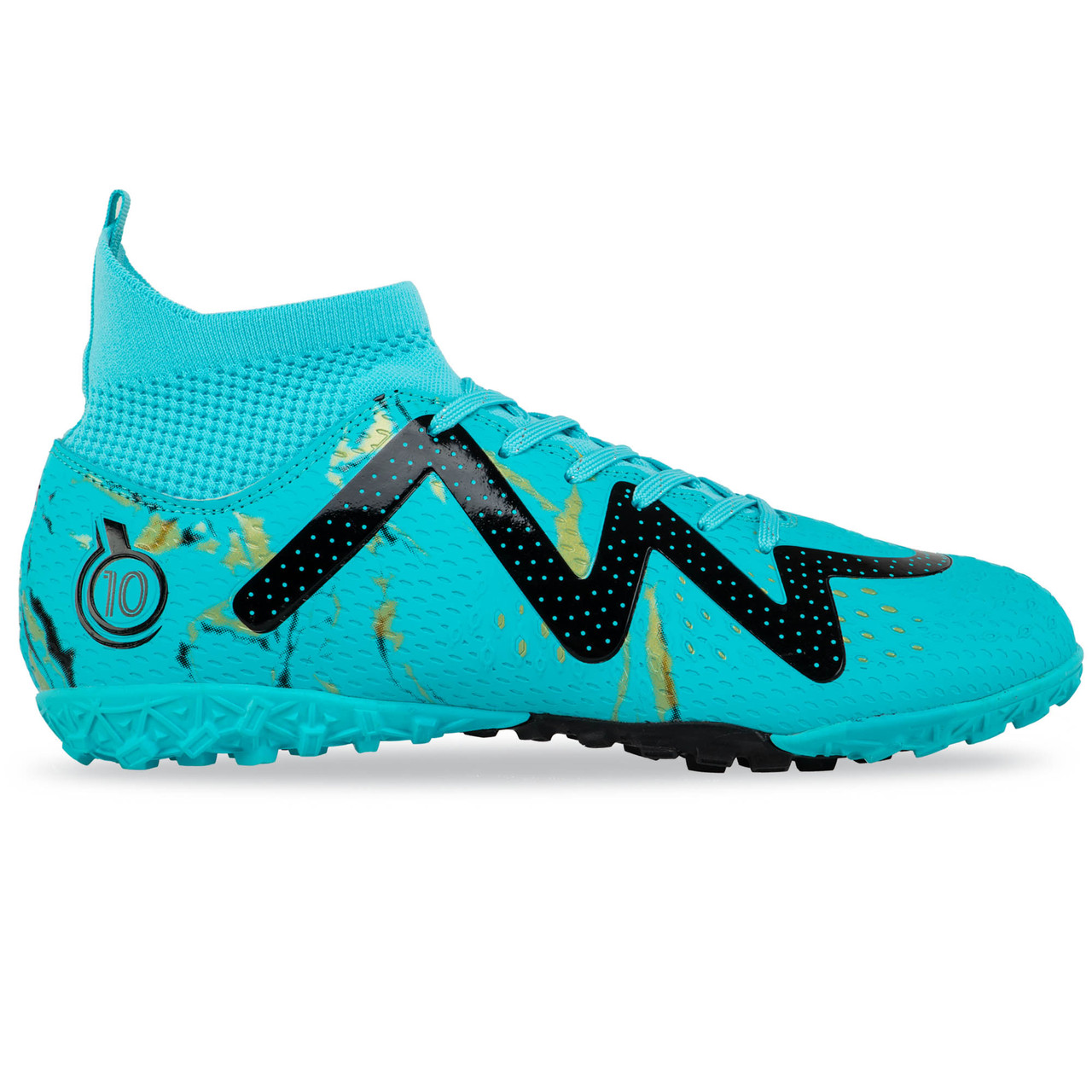 Сороконіжки футбольні з носком SP-Sport Active 2312 розмір 42 Mint-Black, фото 1