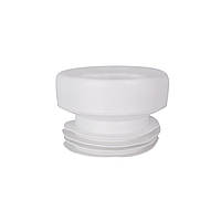 Гофра для унітаза KronoPlast 110 мм патрубок з'єднувальний FC001009/09 (ПС50)