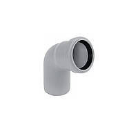 Коліно для внутрішньої каналізації Rozma 50х45°