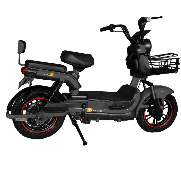 Велоскутер акумуляторний FORTE CR800 Чорний, Макс швидкість 30 км/год, Потужність двигуна 800 Вт
