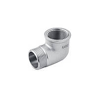 Кутник Karro 1/2" ВЗ нікельований KR-3212