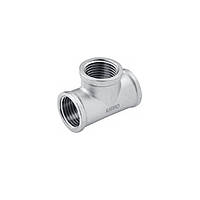 Трійник Karro 1/2" ВВВ нікельований KR-3213