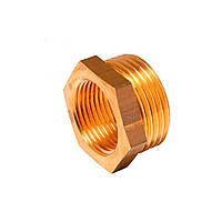 Футорка зміцнена STA 1/2"х1" ВЗ латунна