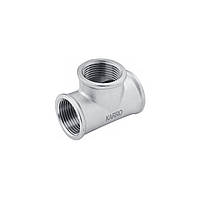 Трійник Karro 3/4" ВВВ нікельований KR-3213