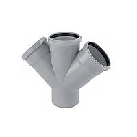 Хрестовина для внутрішньої каналізації Rozma 110х110х110/45°