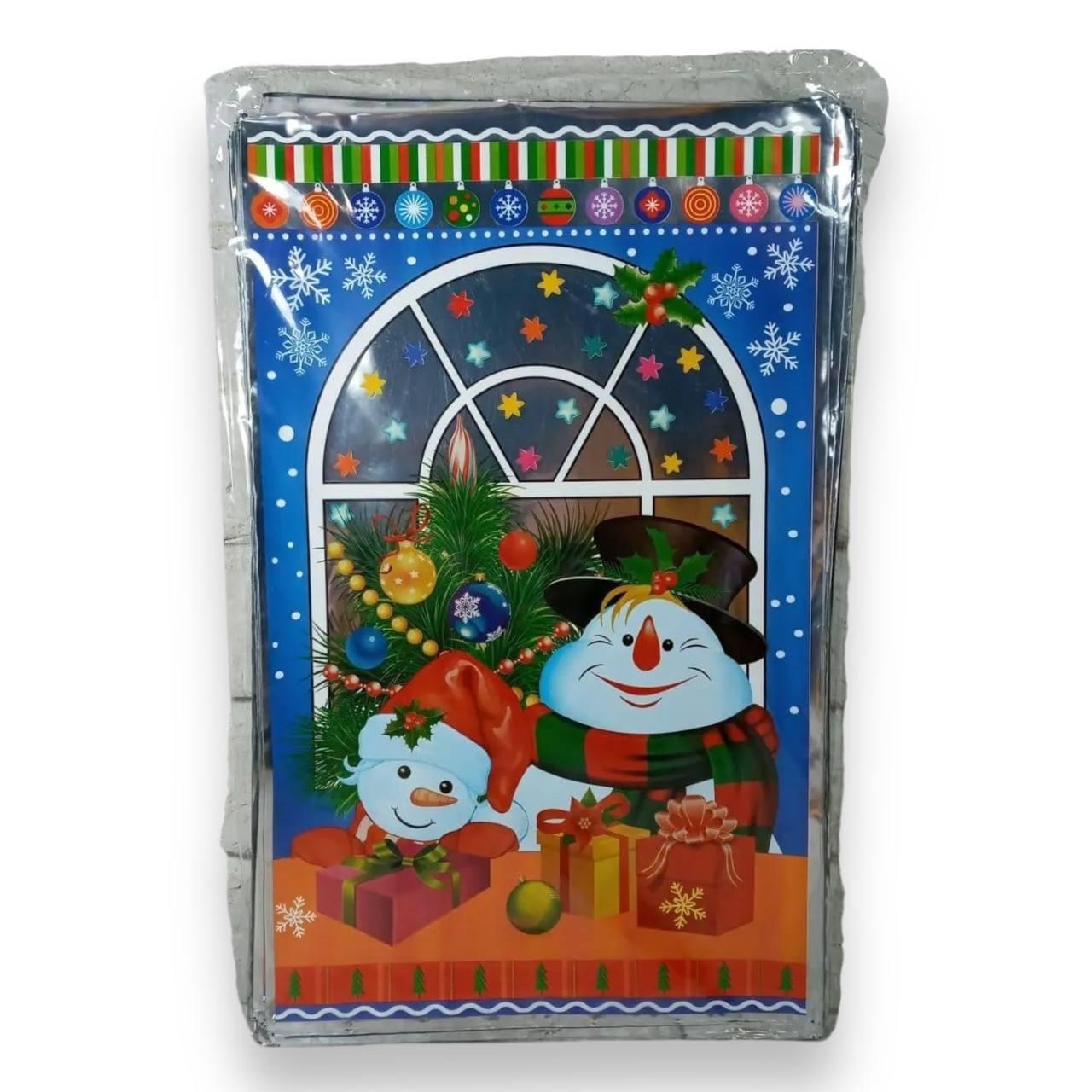 Упаковка новогодняя для конфет и подарков (25*40) №17 Снеговики (100 шт), фото 1